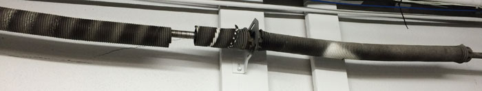 Broken Torsion spring Milwaukee