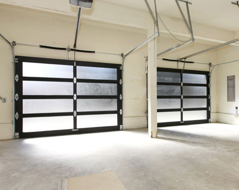 Glass garage door Milwaukee